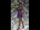 Summer Fun for Haggai Dress-Purple