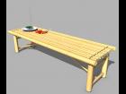 Bamboo Bench