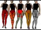 DAZ|Studio 5 Collants pour Genesis Pack1