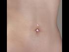 Belly Piercing vor V4