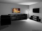 3D Living Room Furniture