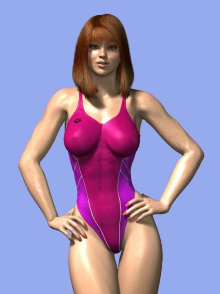 Carrara Swimsuit Textures for DAZ Bodysuit