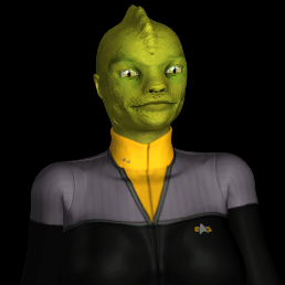 Starfleet Gorn Woman