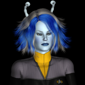 Starfleet Andorian Woman