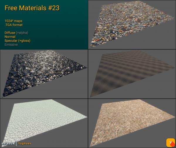 Free Materials Pack #23 Redux