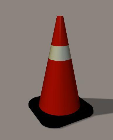 traffic cone color crossword