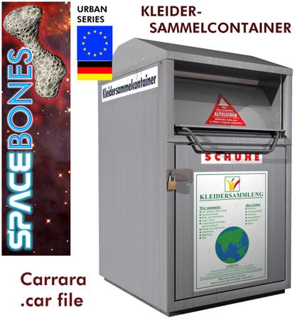 Altkleidercontainer (Carrara version)