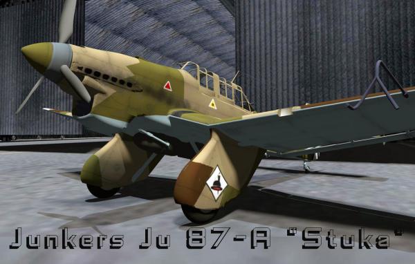 The first Stukas