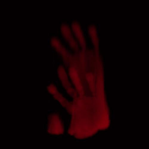 bloody handprint .psd layer