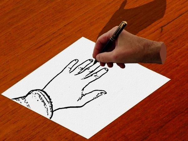 drawing my hand