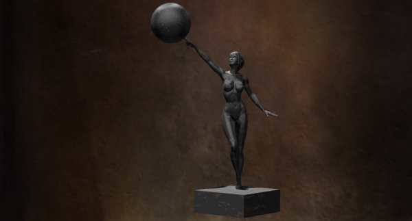 Female hero Statue