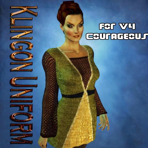 TOS Klingon Uniform for V4 Courageous