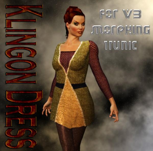 TOS Klingon Uniform for V3 Morphing Tunic