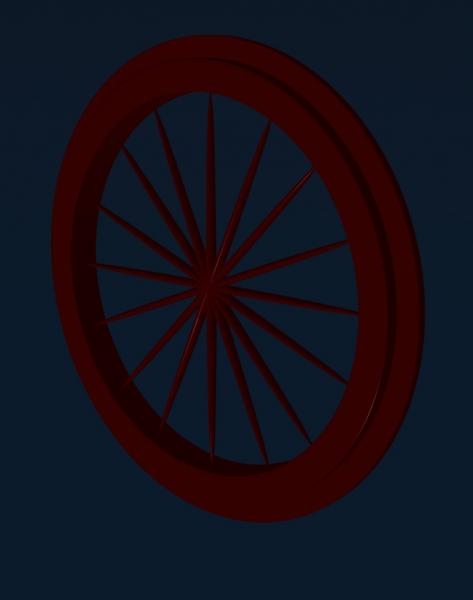 Wheel - Turbine facing - Spoked