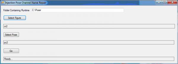 Fix Pose Channels for Carrara