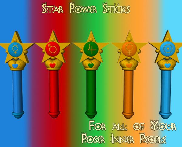 Star Power Sticks