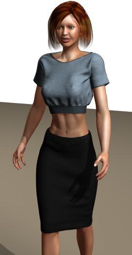 V4 Dynamic skirt + top