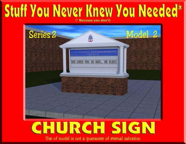 Church Sign