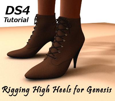 DS4 Tutorial:Rigging High-Heels for Genesis rev1