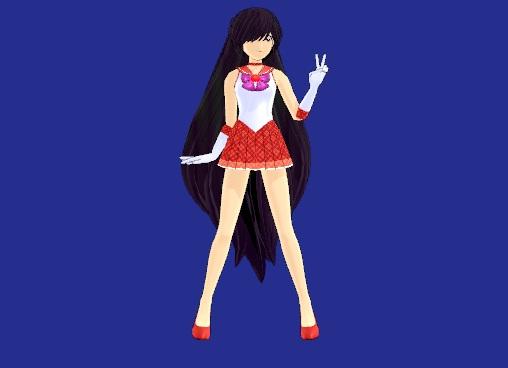 MMD Sailor Mars Pose