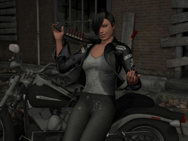 The Biker Girl