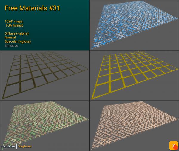 Free Materials Pack #31 Redux