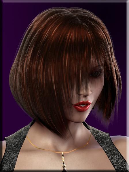 Real textures for Koz short bob