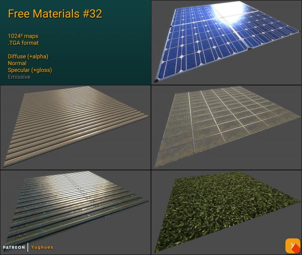 Free Materials Pack #32 Redux