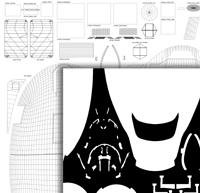 UV Template for Shuttle MPS 2A "Beaver"