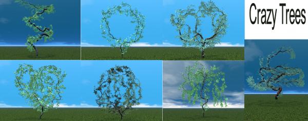 Crazy Trees FBX