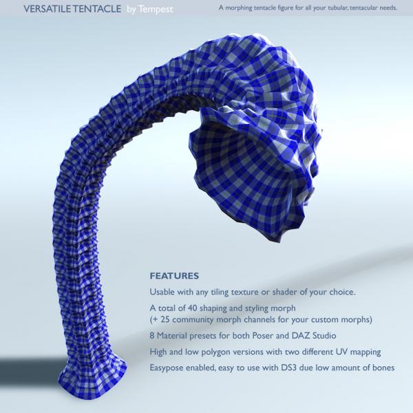 Versatile Tentacle Figure