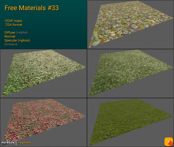 Free Materials Pack #33 Redux