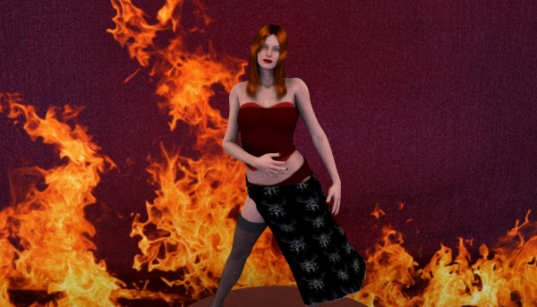 Fiery Photoshoot