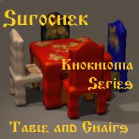 Khokhloma Series: Toon Furniture Russian Style