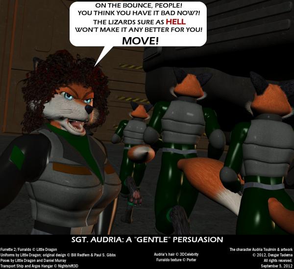 Sgt Audria: A &quot;Gentle&quot; Persuasion