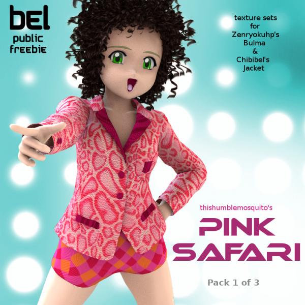 Bel Public Freebie: Chibibel Pink Safari