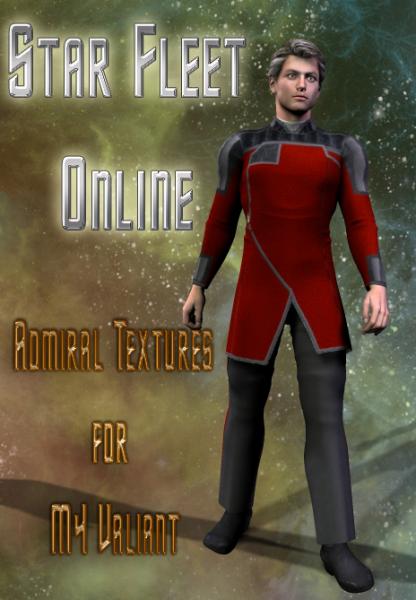 STO Admiral Uniform Textures for M4 Valiant