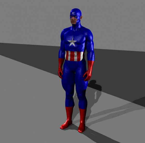 Captain America for Supersuit