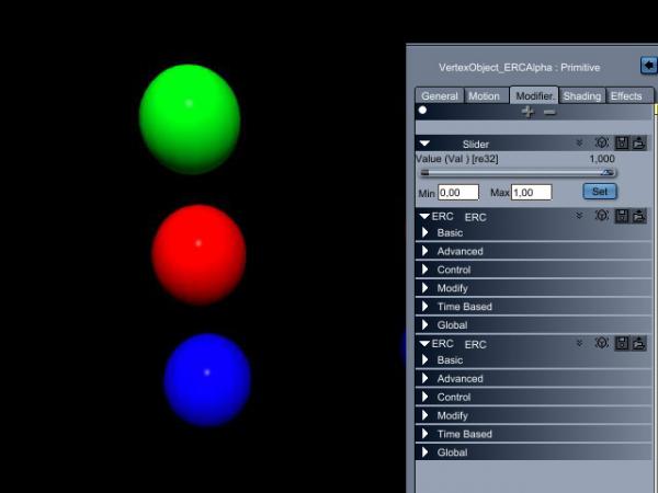 ERC controlled Alpha Value