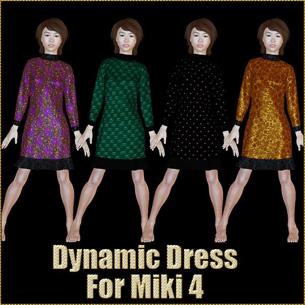 Autumn Dress For Miki 4 - UPDATED