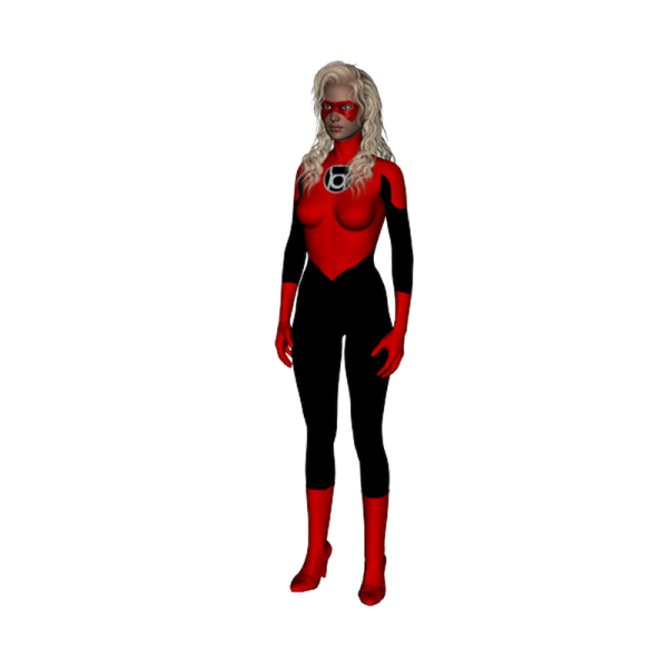 Red Lantern SuperSuit Female