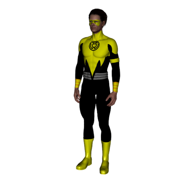 UPDATED Yellow Lantern SuperSuit