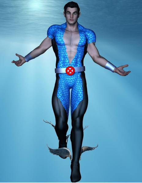 M4 Bodysuit - Namor