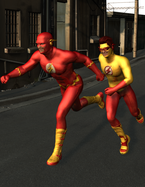 M4 Mach 1.6 Bodysuit - The Flash Family