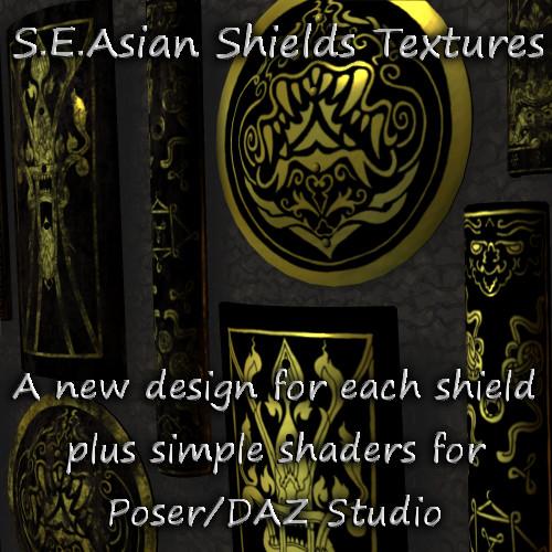 Textures And Shaders For South East Asian Shields