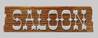 Old Saloon Sign