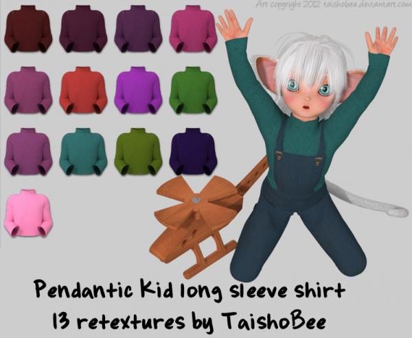 Pendantic Long Sleeve Shirt Retextures