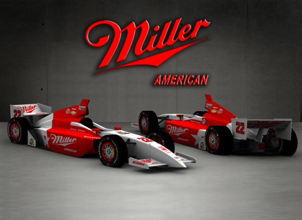 Indycar Racing #22 Miller American