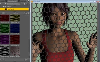 honeycomb shader for daz 4.5