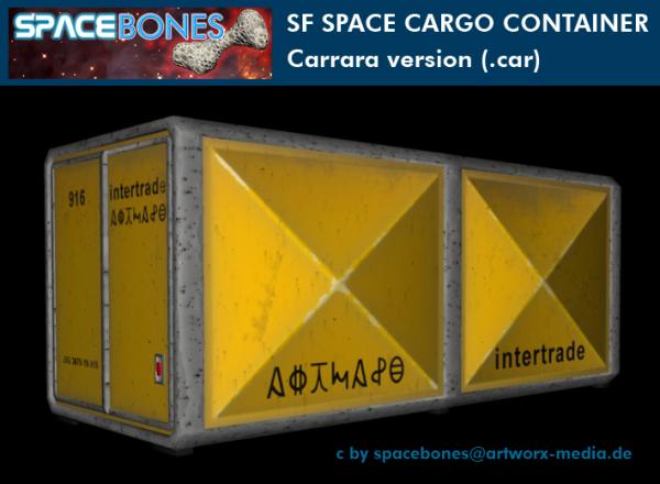 SF Space Cargo Container, Carrara version (.car)